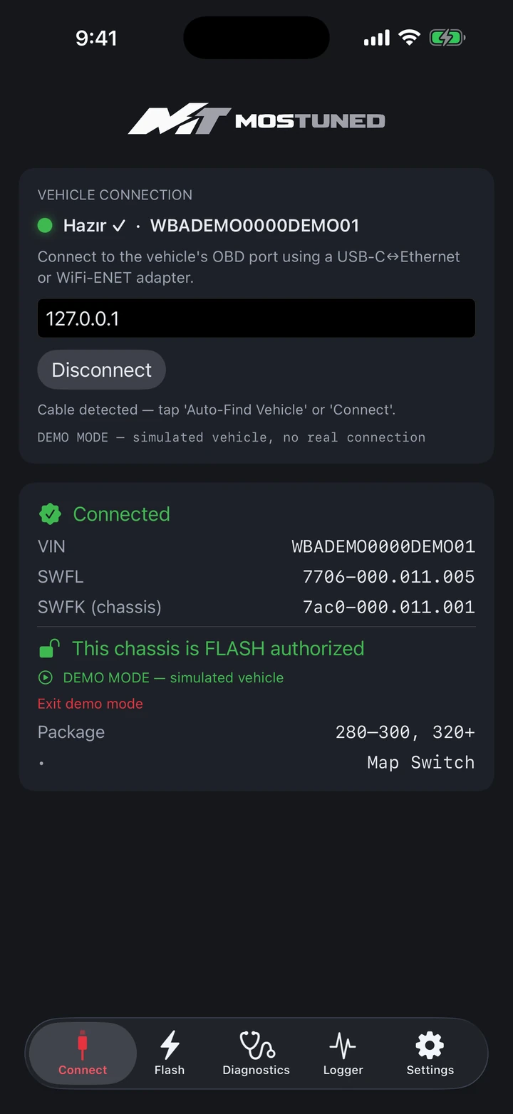 What do you need to flash your BMW?