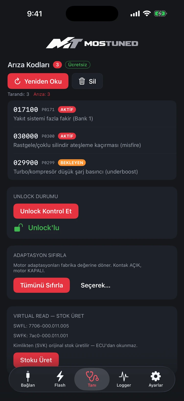 Unlock Check neyi kontrol eder?